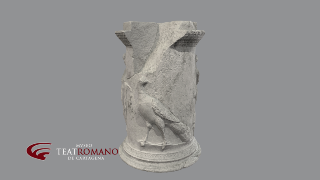 altar juno museo teatro romano cartagena