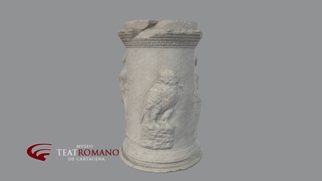 altar minerva museo teatro romano cartagena