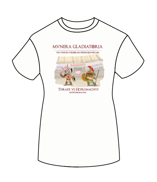 Camiseta Thraex VS Hoplomachus