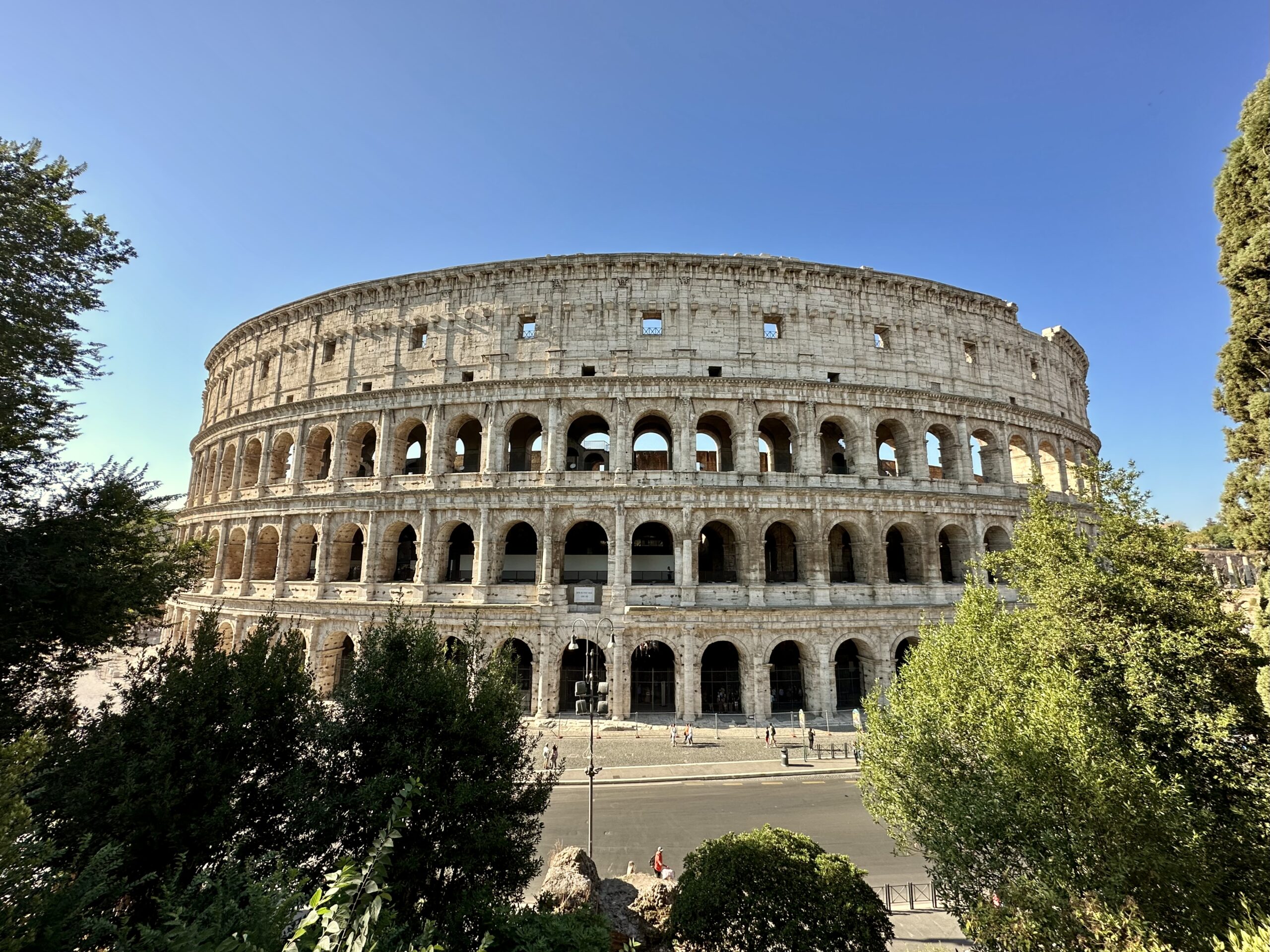 Vista general del Coliseo de Roma