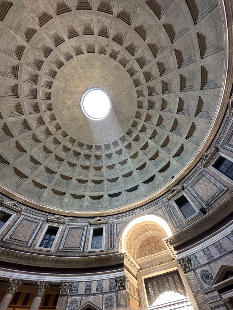 El óculo del Pantheon de Agripa