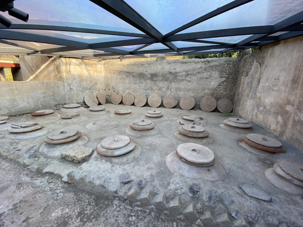 Dolia de Villa regina para almacenar la vendimia